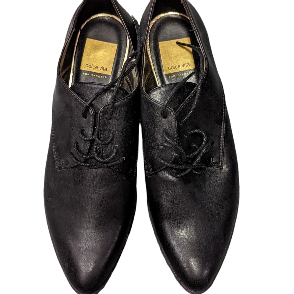 Leather Dolce Vita / Size 7.5 / Black / New
